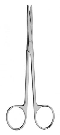 V. Mueller Dissecting Scissors V. Mueller® Metzenbaum 5-3/4 Inch Length Surgical Grade Stainless Steel NonSterile Finger Ring Handle Straight Blunt Tip / Blunt Tip - M-868368-4704 - Each