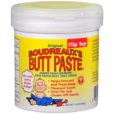 C.B. Fleet Diaper Rash Treatment Boudreaux's Butt Paste® 16 oz. Jar Scented Ointment