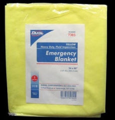 Dukal Rescue Blanket 54 W X 80 L Inch Poly Coated Spun Bonded Fabric