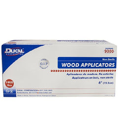 Dukal Applicator Stick Dukal™ Without Tip Wood Shaft 6 Inch NonSterile 1000 per Pack