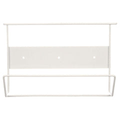 Grainger Glove Box Holder Wall or Counter Mounted 1-Box Capacity White 3-1/2 X 7-1/4 X 11 Inch Coated Wire