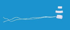 Invotec International Surgical Ear Wick PVA (Polyvinyl Acetal) 9 X 15 mm 20 Count Box Sterile