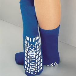 Principle Business Enterprises Slipper Socks MedTreds® One Size Fits Most Teal Mid-Calf