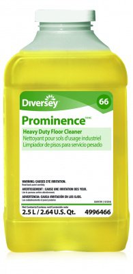 Lagasse Floor Cleaner Diversey™ Prominence™ HD Liquid 2.5 Liter Bottle Citrus Scent Manual Pour - M-868943-2170 - Each