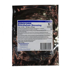 Derma Sciences Petrolatum Impregnated Dressing Xeroform® 4 X 4 Inch Gauze Bismuth Tribromophenate Sterile