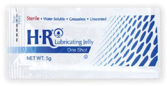 HR Pharmaceuticals Lubricating Jelly HR® One Shot® 5 Gram Individual Packet Sterile
