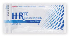 HR Pharmaceuticals Lubricating Jelly HR® One Shot® 3 Gram Individual Packet Sterile