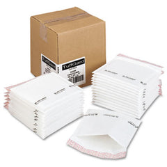 Sealed Air Jiffy TuffGard Self-Seal Cushioned Mailer, CD, Barrier Bubble Lining, Self-Adhesive Closure, 7.25 x 8, White, 25/Carton