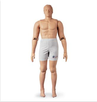 Simulaids Rescue Manikin Model Simulaids® Male 6 foot 145 lbs. Steel Rod Interanl Frame