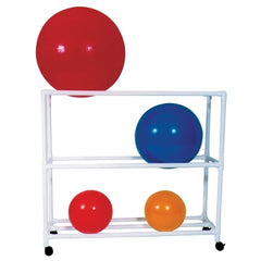 MJM International Mobile Ball Rack 19 X 62 X 64 Inch