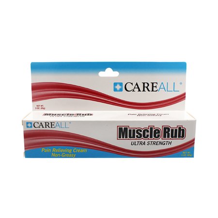 New World Imports Topical Pain Relief CareAll® 10% - 15% Strength Menthol / Methyl Salicylate Ointment 3 oz.