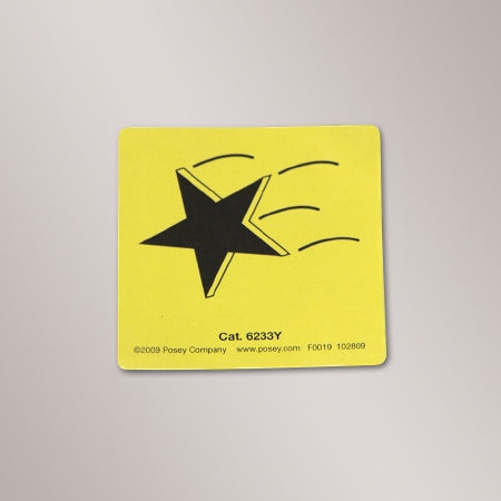 Posey Magnetic Sign Alert Posey® Falling Star Symbol - M-871356-3835 - Dozzen2