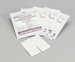 AMD Ritmed Drain Sponge Gauze 4 X 4 Inch Fenestrated Square Sterile
