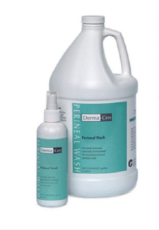 Central Solutions Empty Bottle with Pump Derma Cen For Derma Cen PeriWash