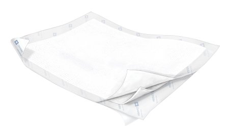 Cardinal Underpad Wings™ Quilted Premium MVP 23 X 36 Inch Disposable Airlaid Heavy Absorbency - M-871422-3422 - Case of 6