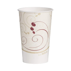 Solo Cup Drinking Cup Solo® 16 oz. Symphony® Print Wax Coated Paper Disposable
