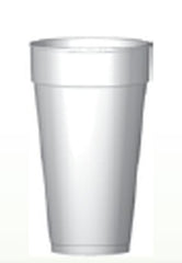 RJ Schinner Co Drinking Cup WinCup® 20 oz. White Styrofoam Disposable