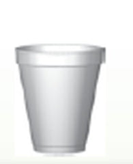 RJ Schinner Co Drinking Cup WinCup® 12 oz. White Styrofoam Disposable