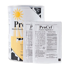 Global Health Products Whey Protein Supplement ProCel® Unflavored 6.6 Gram Individual Packet Powder
