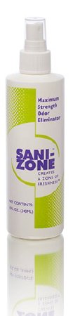 Anacapa Technologies Air Freshener Sani-Zone™ Liquid 8 oz. Bottle Clean Scent - M-871680-3783 - Case of 12