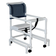 MJM International Walker Chair Adjustable Height 400 Series PVC Frame 300 lbs. Weight Capacity 28-3/4 to 33-1/4 Inch Height