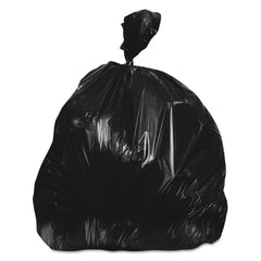 Colonial Bag Corporation Trash Bag Colonial Bag 7 gal. Black LLDPE 0.35 Mil. 20 X 21 Inch X-Seal Bottom Flat Pack - M-872523-1074 - Case of 1