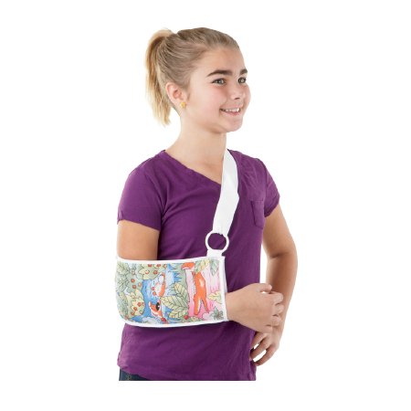 Breg Shoulder Sling Breg® X-Small Cotton Hook and Loop Closure Left or Right Arm