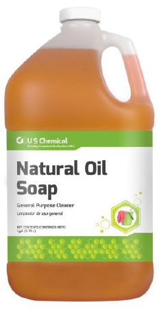 US Chemical Floor Cleaner Natural Oil Soap 1 gal. Jug Sassafras Scent Manual Pour - M-872940-3152 - Case of 4