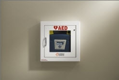 Zoll Medical AED Cabinet Wall-mounted, with Audible Alarm Designed to fit all Cardiac Science AED models