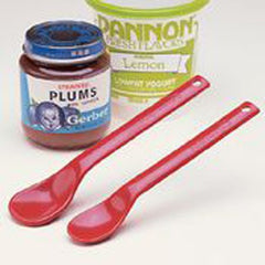 Patterson Medical Supply Feeding Therapy Spoon Maroon Spoon Small Maroon