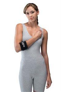 DJO Tennis Elbow Wrap DonJoy® One Size Fits Most Tennis Elbow 18 Inch Circumference