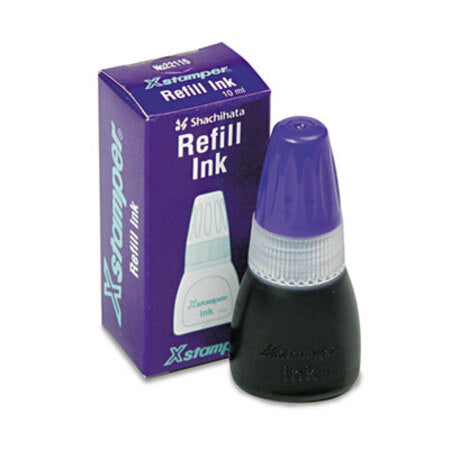 Xstamper® Refill Ink for Xstamper Stamps, 10ml-Bottle, Purple