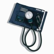 Patterson Medical Supply Aneroid Sphygmomanometer with Cuff Mabis® Caliber™ 2-Tube Pocket Size Hand Held Adult Large Cuff
