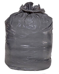 Colonial Bag Corporation Trash Bag Super Hex 56 gal. Gray LLDPE 1.00 Mil. 43 X 47 Inch X-Seal Bottom Coreless Roll - M-874014-4245 - Case of 1
