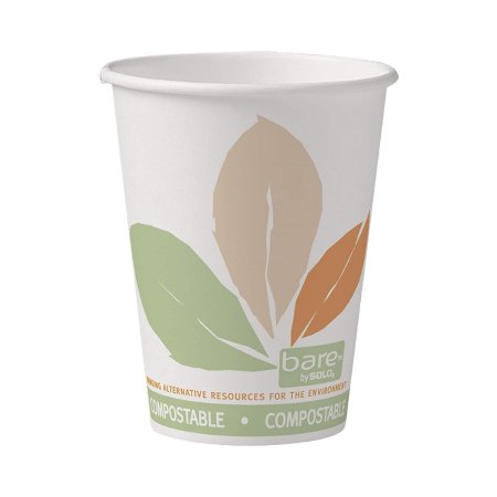 Solo Cup Drinking Cup Bare® Eco-Forward® 12 oz. Leaf Print Paper Disposable