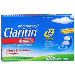 MSD Consumer Care Allergy Relief Claritin® 5 mg Strength Chewable Tablet 10 per Box