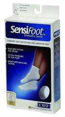 BSN Medical Diabetic Socks JOBST® Sensifoot™ Crew X-Large (12-1/2 to 14 Inch Shoe White Closed Toe