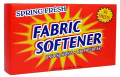 US Chemical Dryer Sheet Spring Fresh 40 Count Box Sheet Spring Fresh Scent - M-875514-4482 - Case of 480