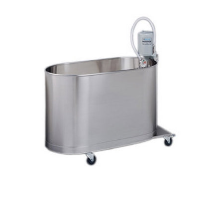 Fabrication Enterprises Extremity Mobile Whirlpool Tub Whitehall® Silver Stainless Steel