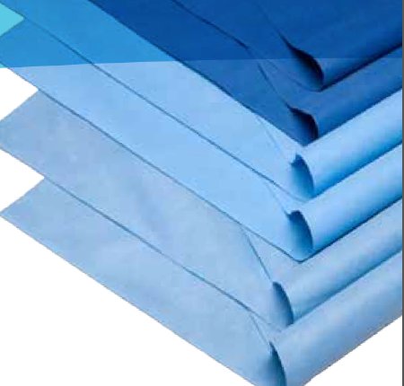 Cardinal DuraBlue™ CH100 Sterilization Wrap Light Blue 36 X 36 Inch 2-Ply SMS Polypropylene