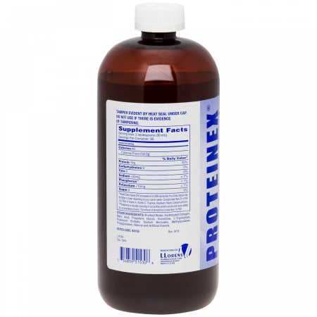 Lloren Pharmaceuticals Oral Protein Supplement Proteinex® 15 Unflavored Powder 30 oz. Bottle