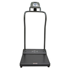 Health O Meter Floor Scale Health O Meter® TFT Digital Display 1000 lbs. / 454 kg Capacity Gray AC Adapter / Battery Operated