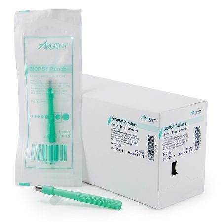 Biopsy Punch McKesson Argent™ Dermal 6 mm - M-875740-1038 - Box of 25