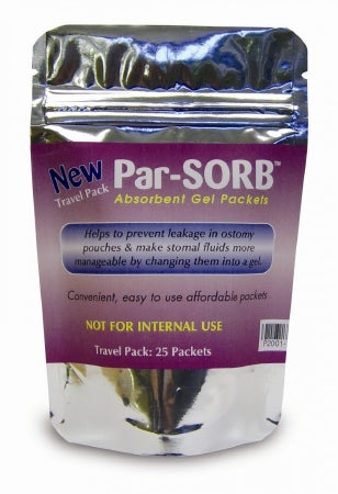The Parthenon Company Ostomy Absorbent Packet ParSORB™ Travel Size