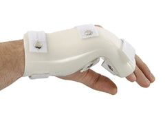 Alimed Boxer Fracture Splint with MP Flexion G-Force Plastic / Foam Right Hand White Medium