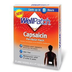 DOT Foods - Kraft Foods Inc Topical Pain Relief WellPatch® Warming Activated Carbon / Iron Powder / Vermiculite / Potassium Chloride Patch 4 per Box
