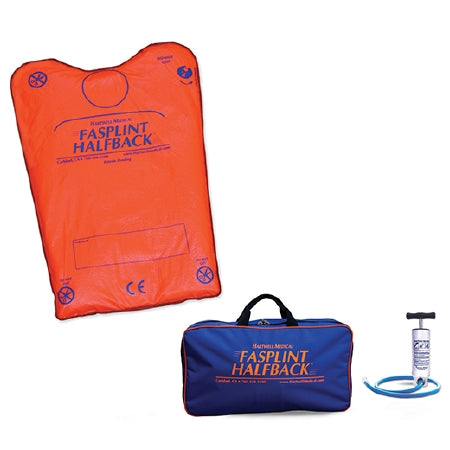 Hartwell Medical FASPLINT™ HALFBACK™ General Purpose Splint Vacuum Splint Orange