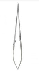 V. Mueller Needle Holder Delicate Touch™ 12 Inch Length Dust Teeth, Curved Flat Spring Handle - M-876230-3674 - Each