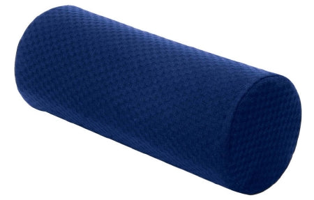 Apex-Carex Cervical Roll Pillow Soft 5 X 12 X 5 Inch Blue Reusable