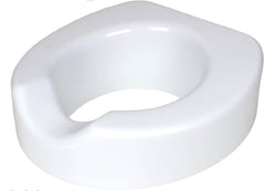 Apex-Carex Raised Toilet Seat Quick-Lock™ 4 Inch Height White 300 lbs. Weight Capacity